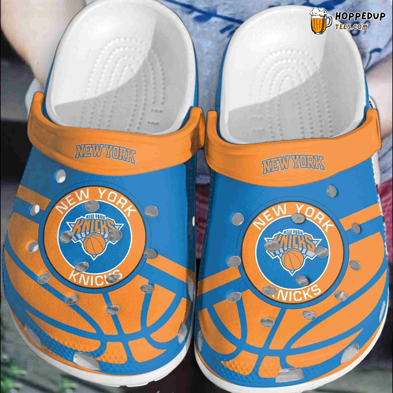 New York Knicks Basketball Club Comfortable Clogs Durable Shoes