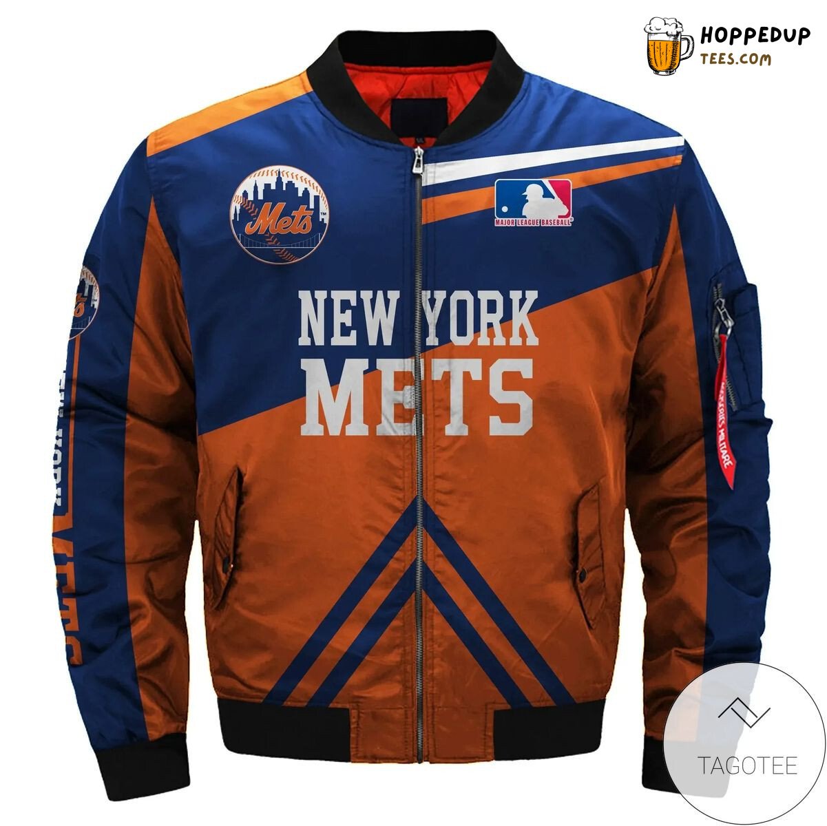 New York Mets MLB Fan Favorite Bomber Jacket Authentic Edition