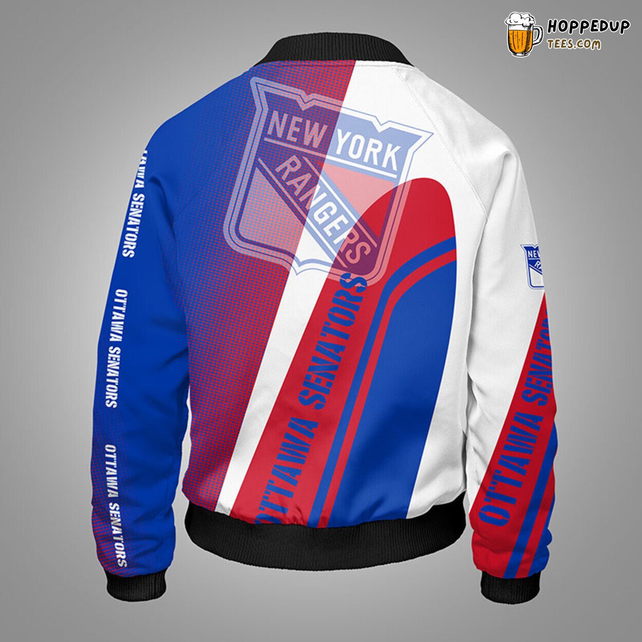 New York Rangers NHL Red Unisex Unique Bomber Jacket Stylish Themed Design