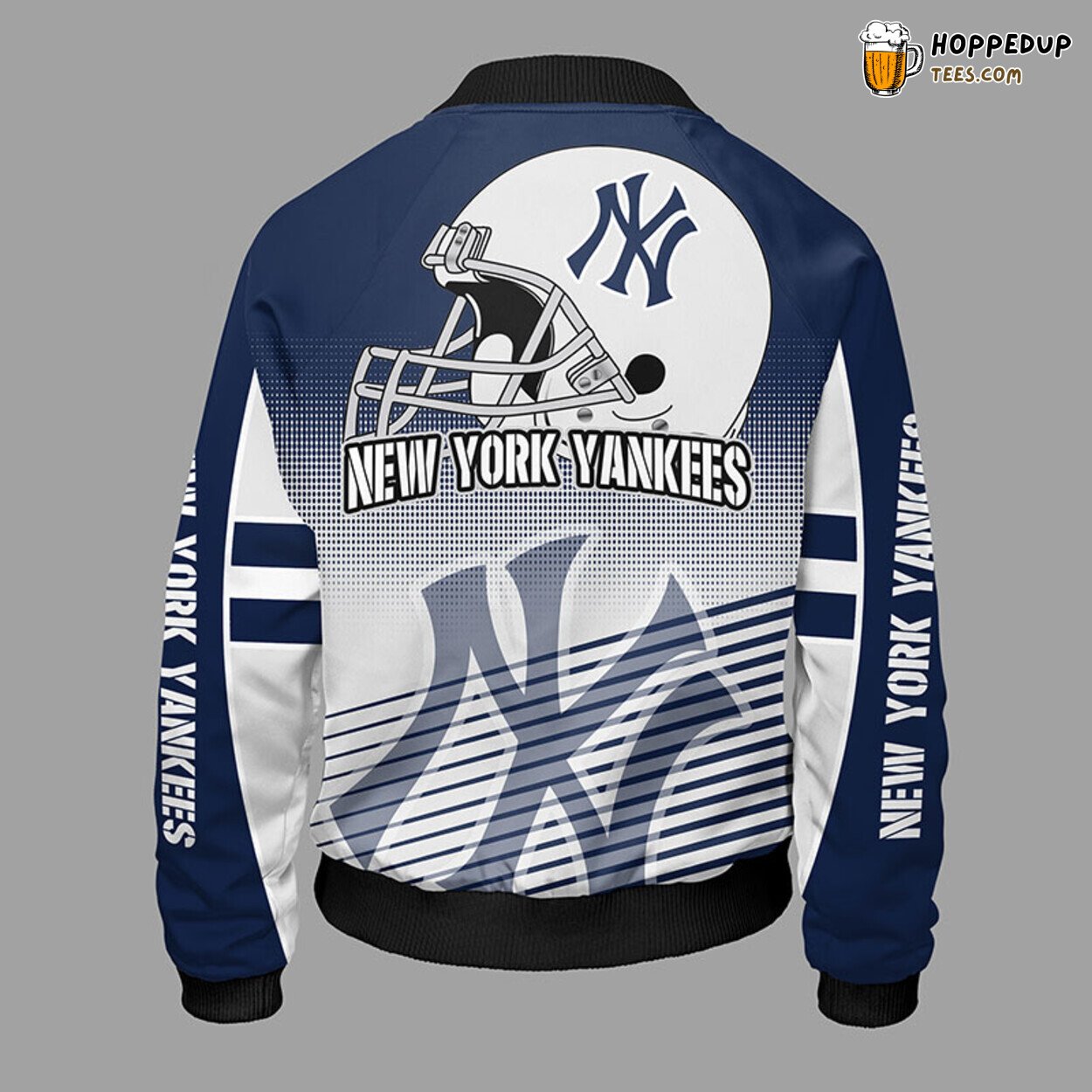 New York Yankees MLB Unisex Blue Unique Bomber Jacket Design