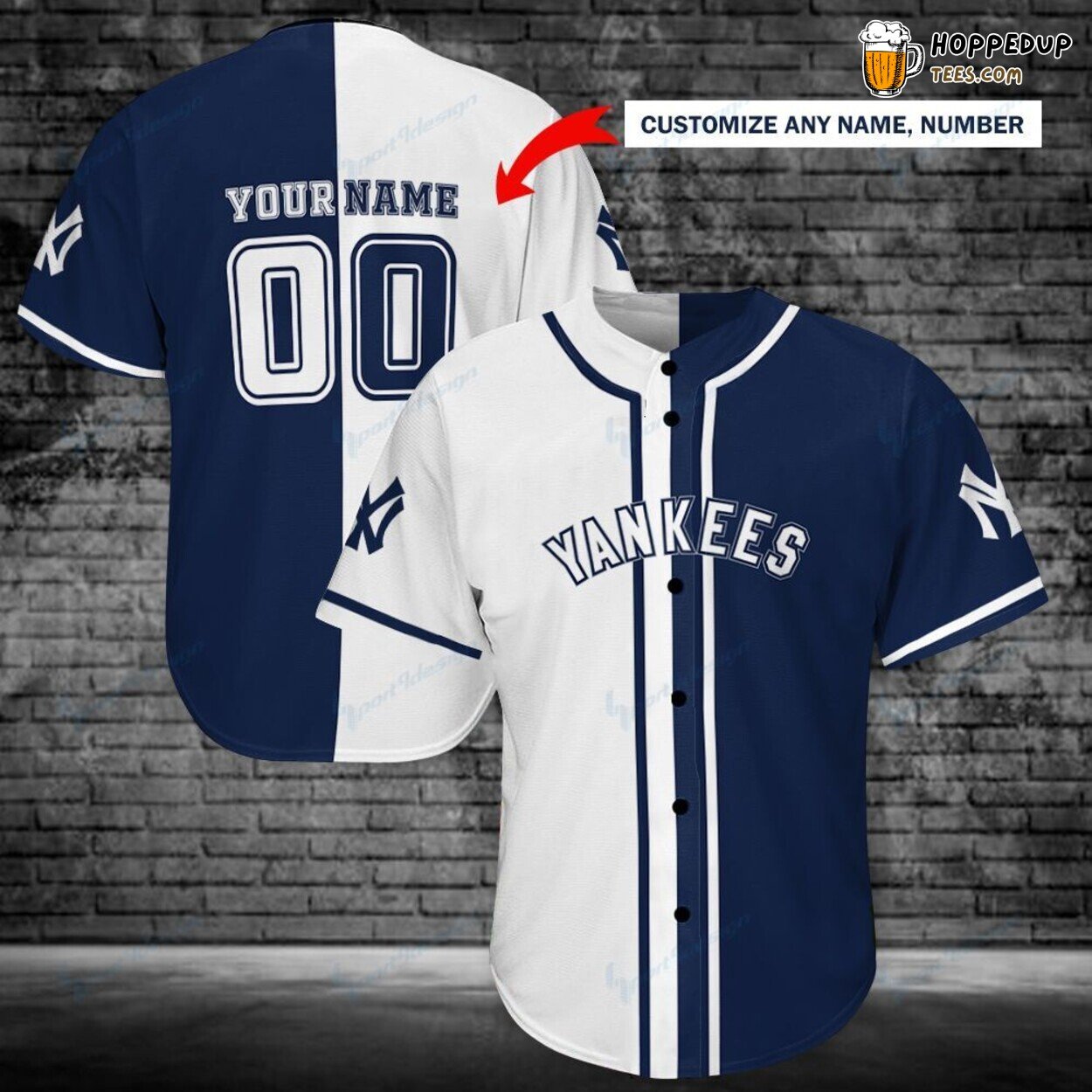 New York Yankees Personalized Baseball Jersey Premium Unique Shirt