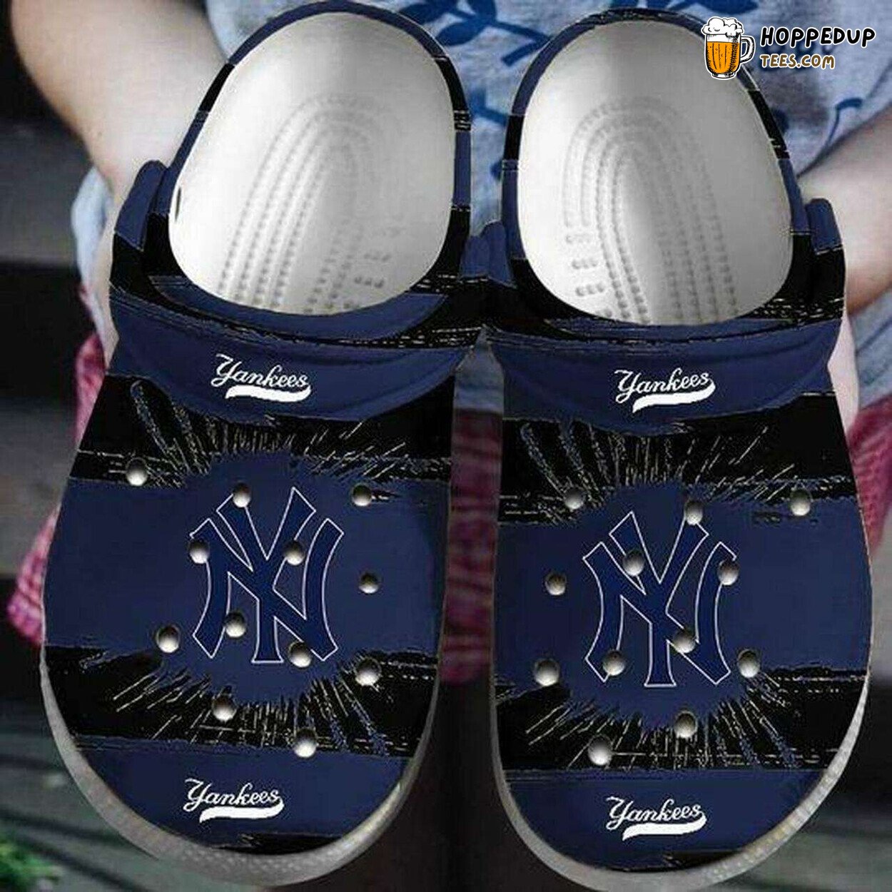 New York Yankees Themed Comfortable Unique Stylish Design Clogs