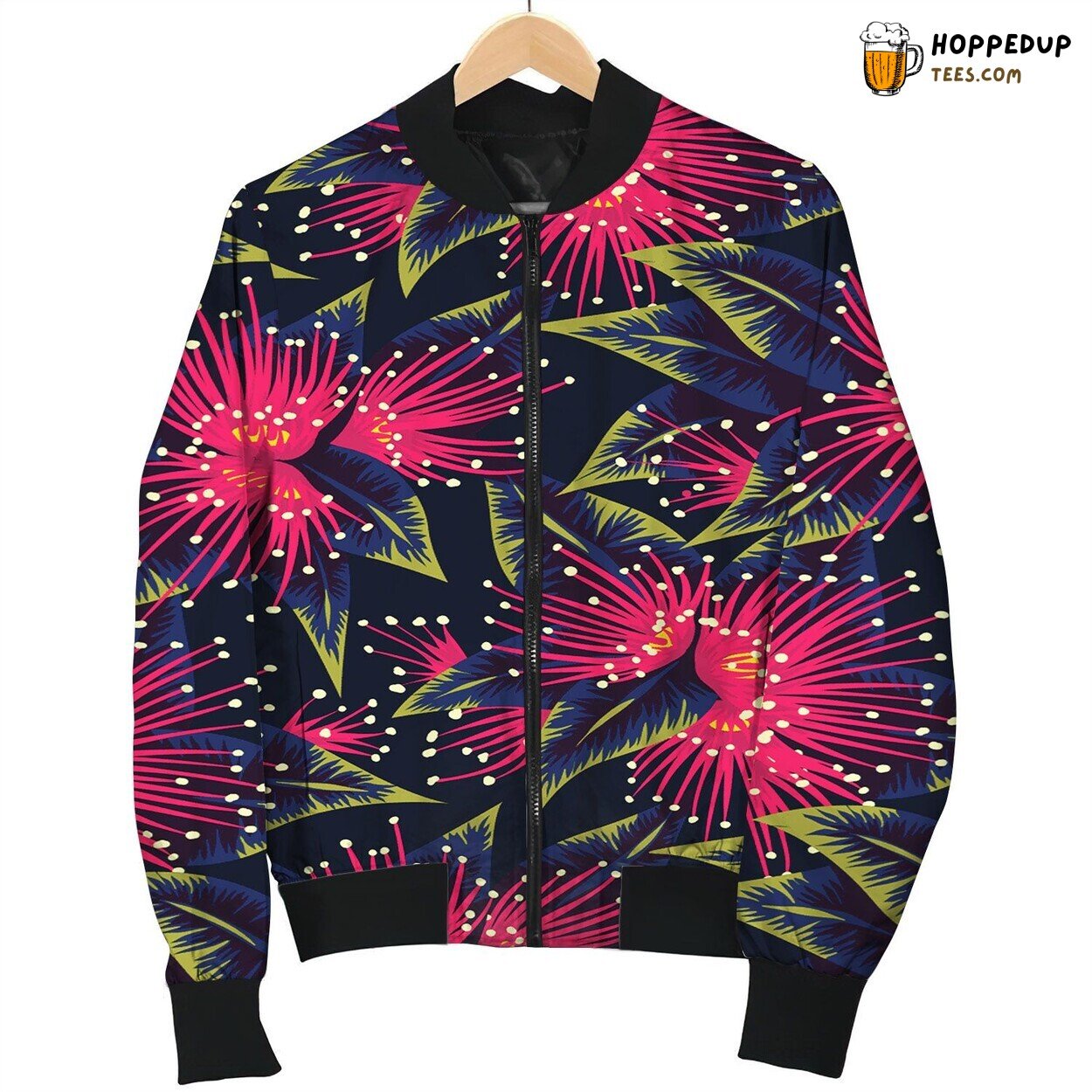 New Zealand Floral Series Bomber Jacket