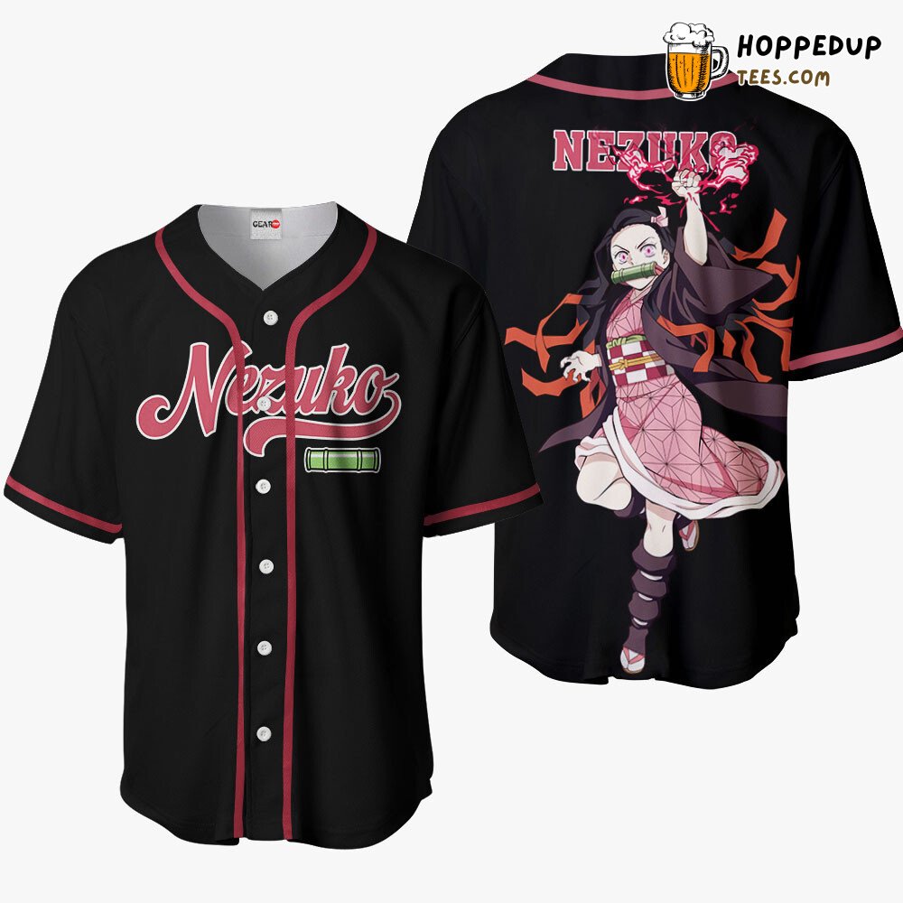 Nezu Unique Design Anime Baseball Jersey Shirt Distinctive Collection