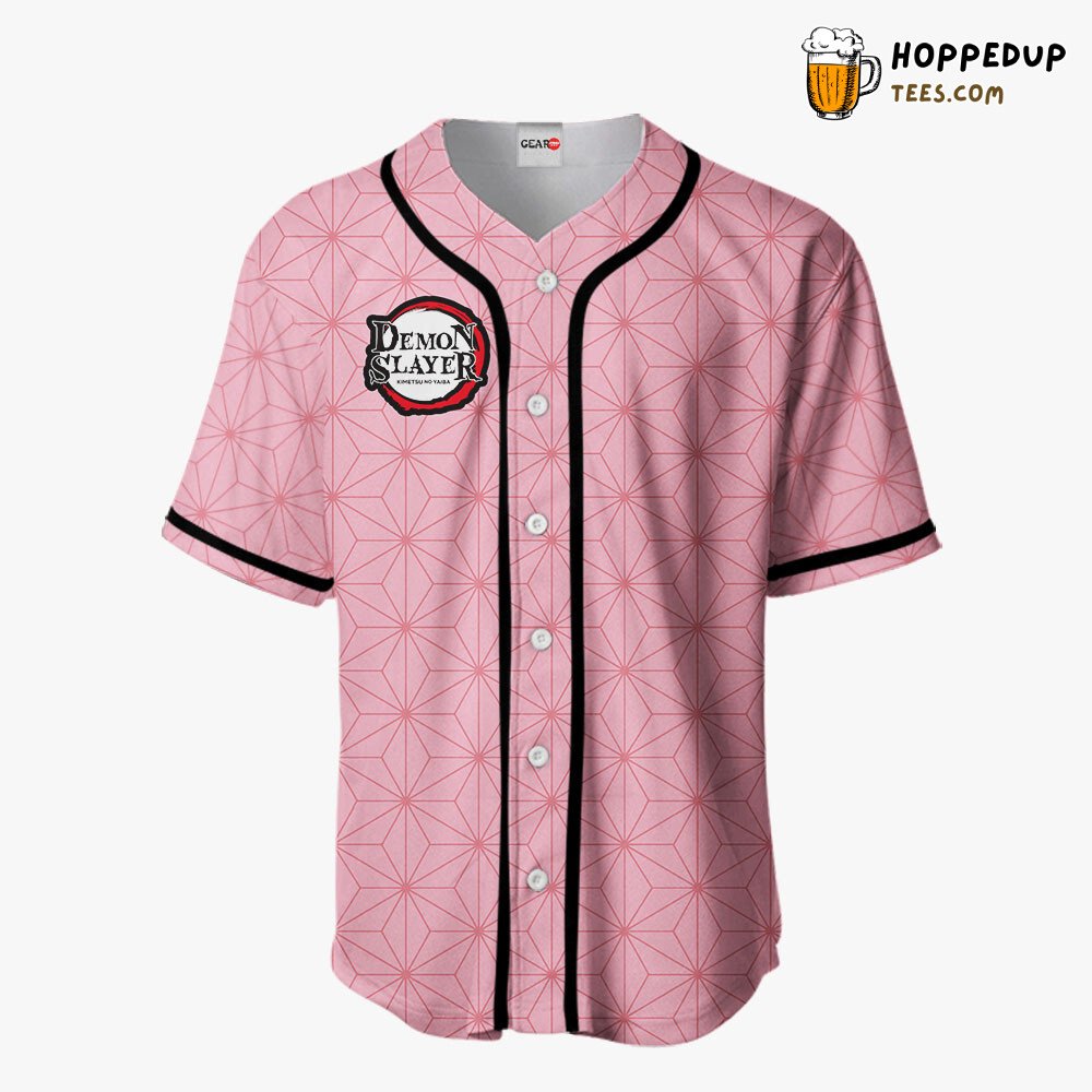 Nezuko Unique Distinctive Design Baseball Jersey Costume Collection