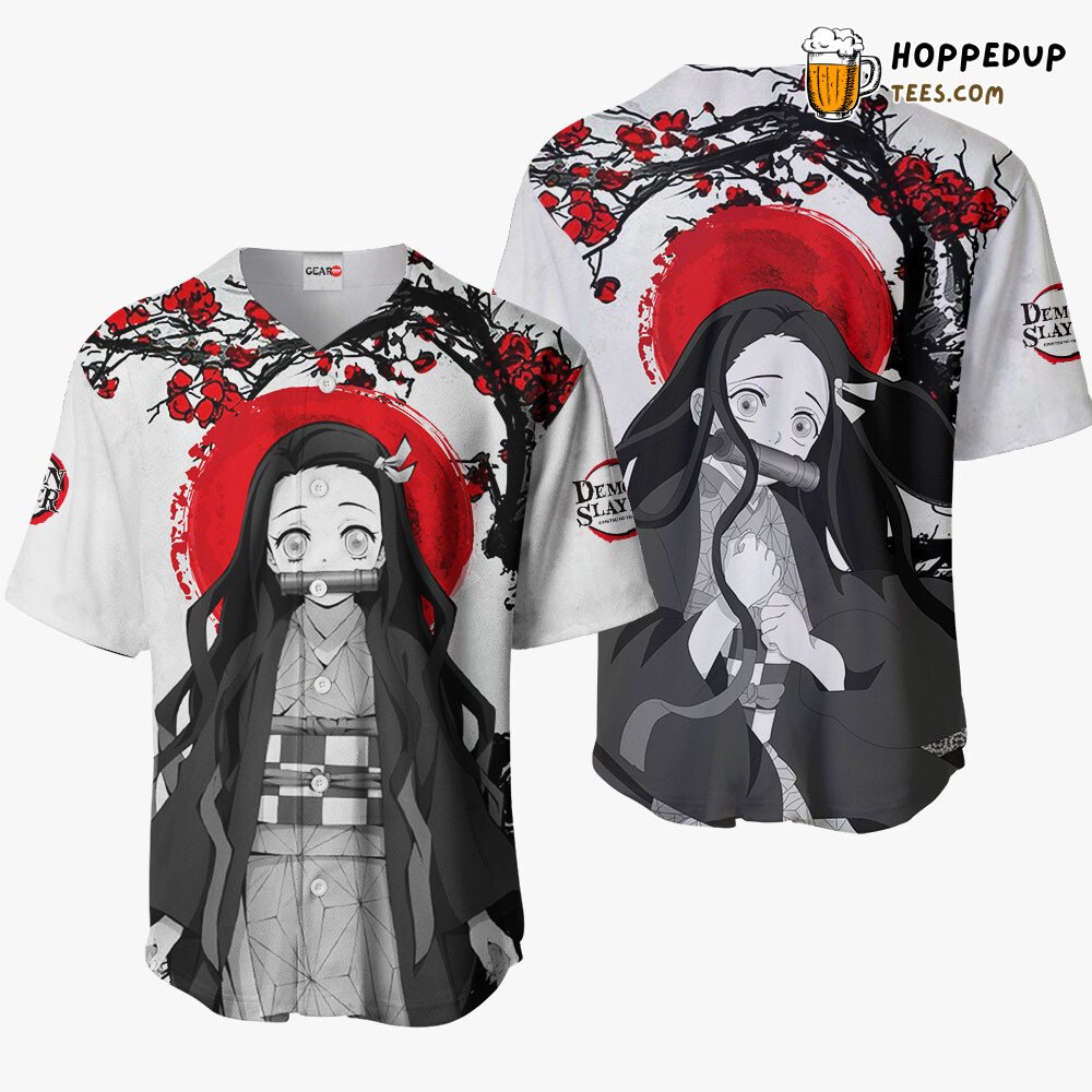 Nezuko Unique Japan Design Distinctive Baseball Jersey Edition Collection Nezuko Unique Japan Design Distinctive Baseball Jersey Edition Collection
