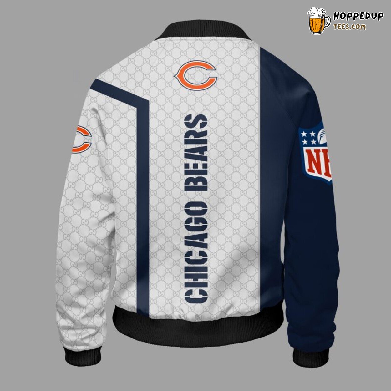 NFL Chicago Bears Blue Unisex Unique Bomber Jacket Design