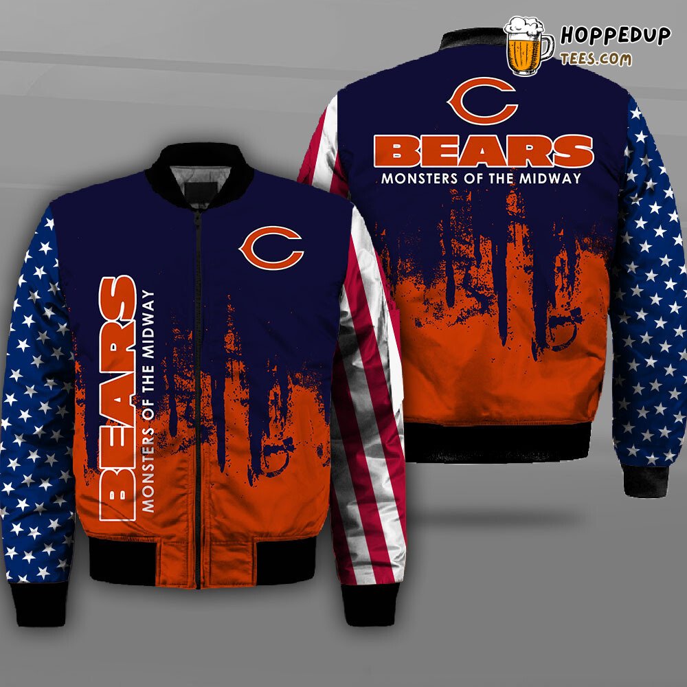 NFL Chicago Bears Monsters of the Midway Bomber Jacket