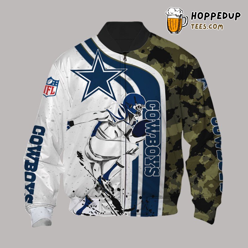 NFL Dallas Cowboys Campo Player Running Bomber Jacket