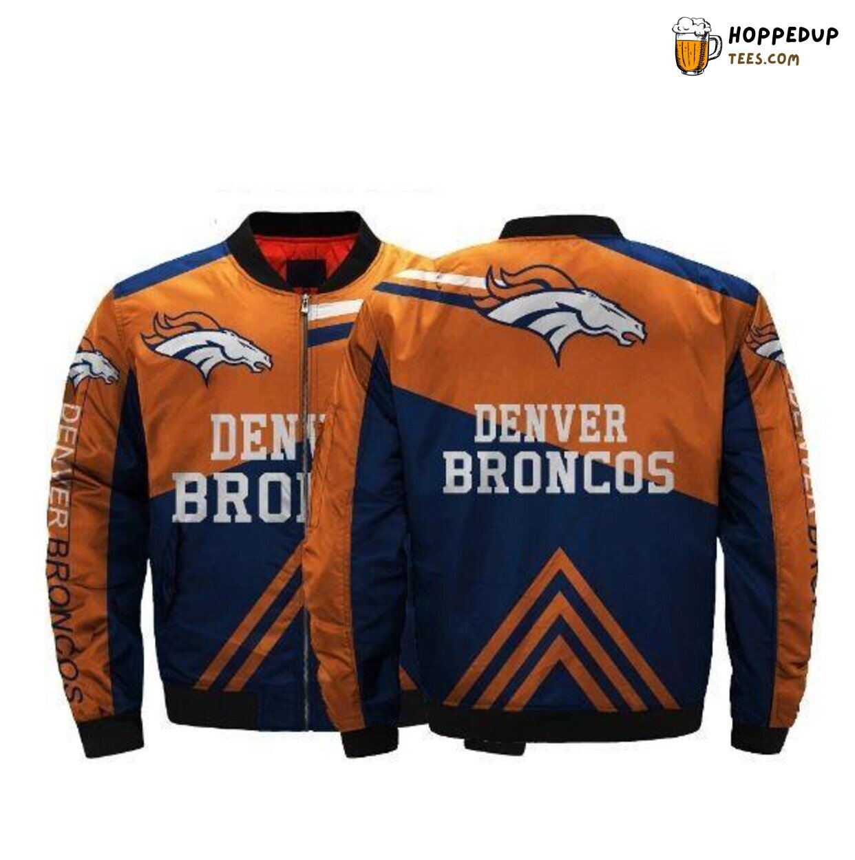 NFL Denver Broncos Men’s Bomber Jacket Football Sale Outerwear