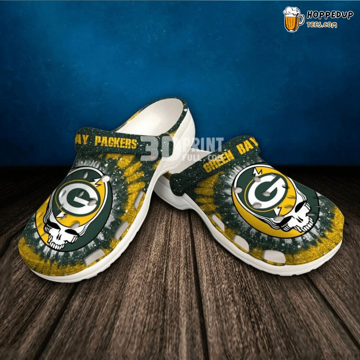 NFL Green Bay Packers Themed Comfortable Stylish Unique Clogs