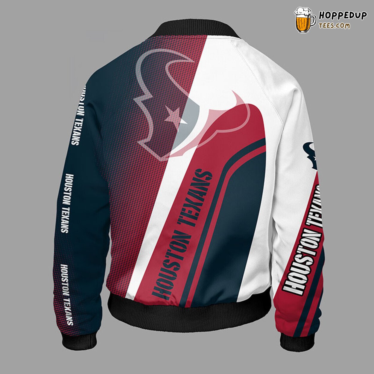 NFL Houston Texans Red Premium Unisex Bomber Jacket Design