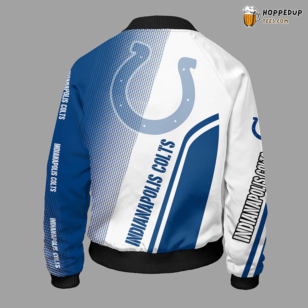 NFL Indianapolis Colts Blue Premium Unisex Bomber Jacket Design