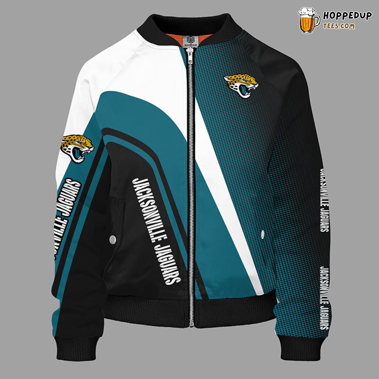 NFL Jacksonville Jaguars Classic Green Premium Bomber Jacket Design