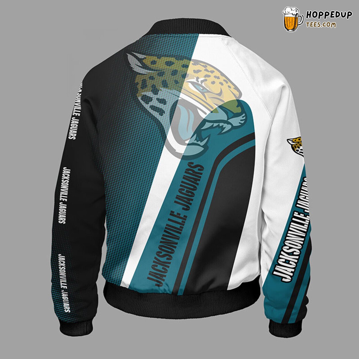 NFL Jacksonville Jaguars Classic Green Premium Bomber Jacket Design
