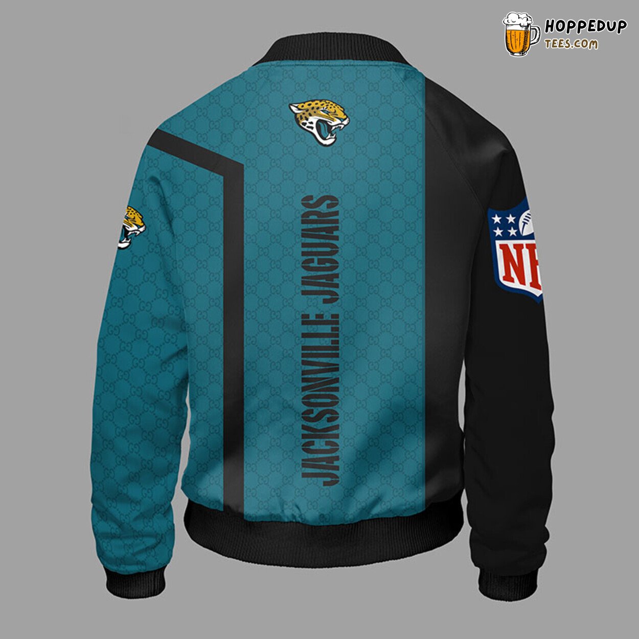 NFL Jacksonville Jaguars Green Premium Unisex Bomber Jacket Design