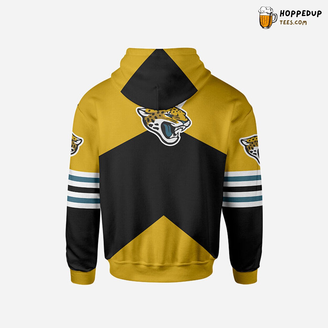 NFL Jacksonville Jaguars Yellow Black Premium Bomber Jacket Design