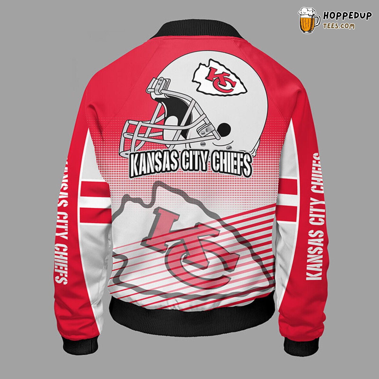 NFL Kansas City Chiefs Classic Red Premium Bomber Jacket Design
