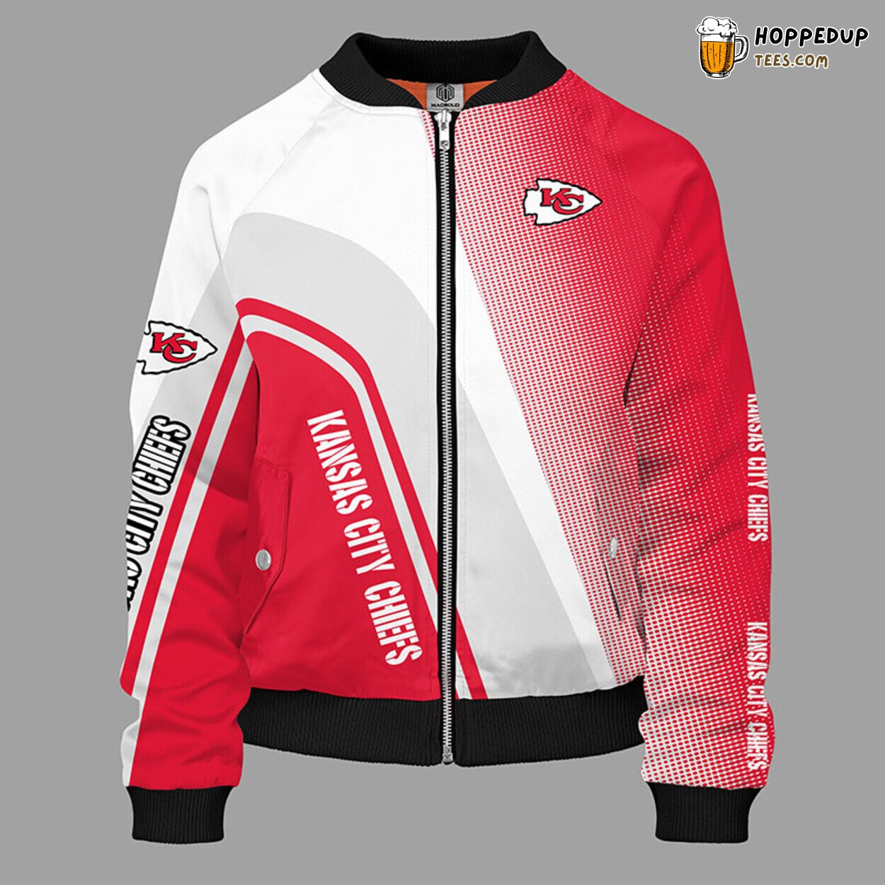 NFL Kansas City Chiefs Red Premium Unisex Bomber Jacket Design