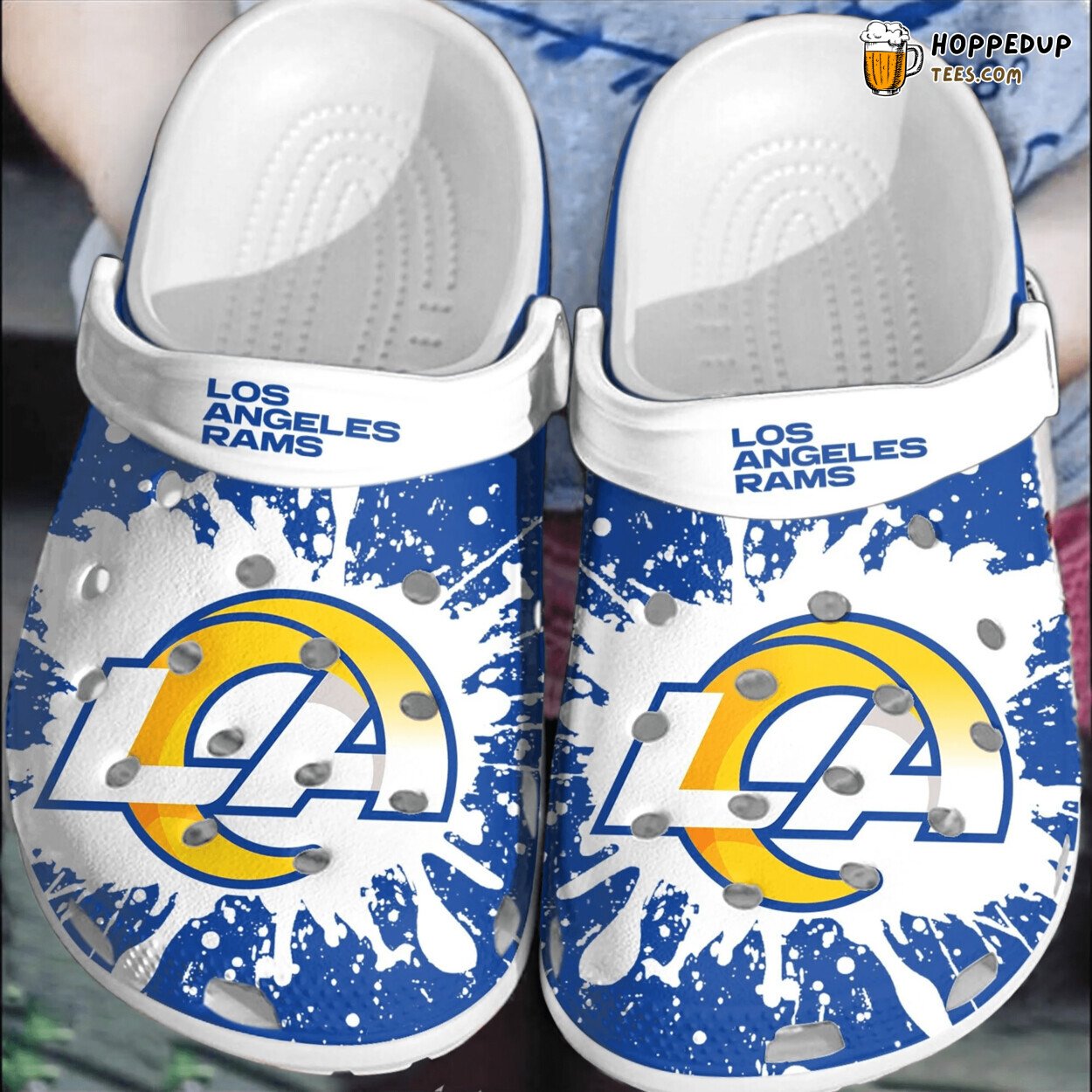 NFL LA Rams Football Clogs Comfort Unique Style Durable Design