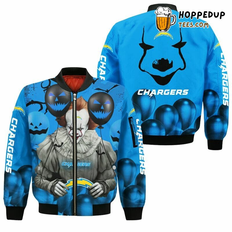 NFL Los Angeles Chargers Powder Blue IT Bomber Jacket