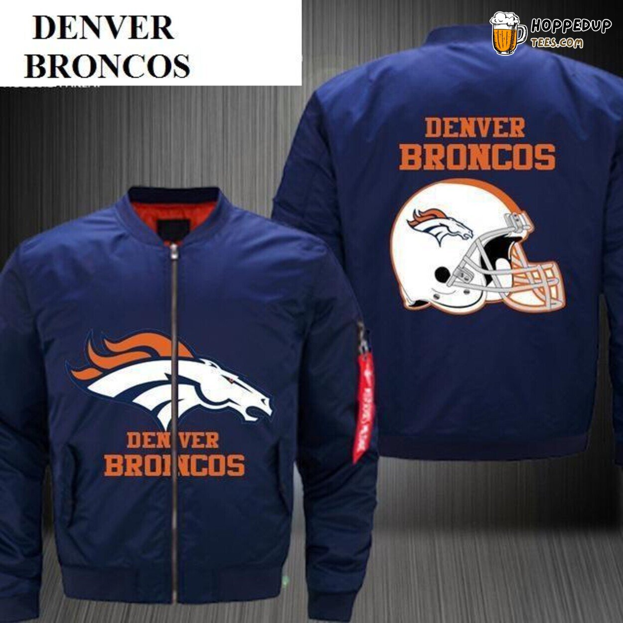 NFL Men’s Denver Broncos Low Price Bomber Jacket Football Sale