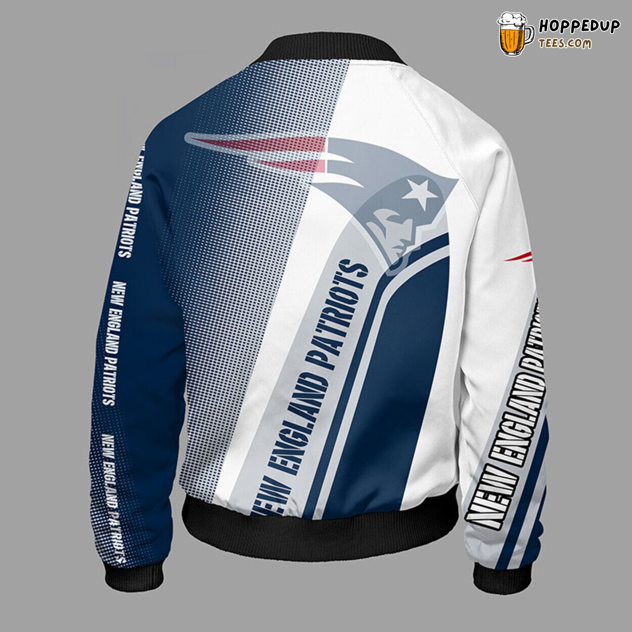 NFL New England Patriots Blue Premium Unisex Bomber Jacket Design