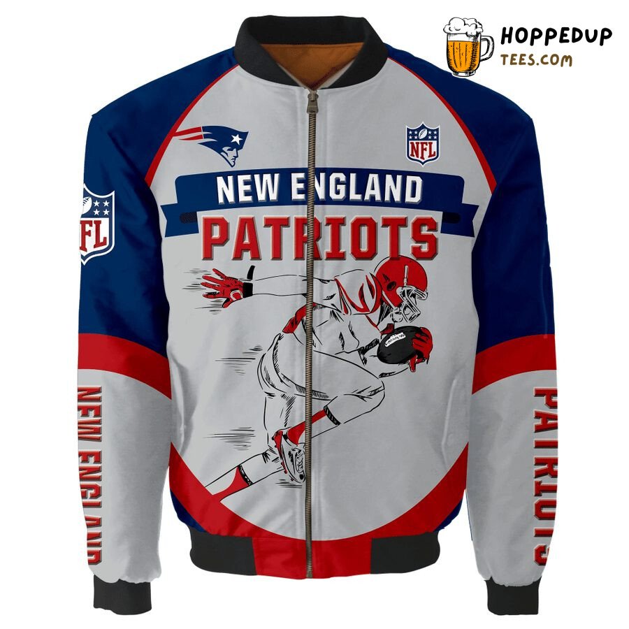 NFL New England Patriots Special Version Bomber Jacket