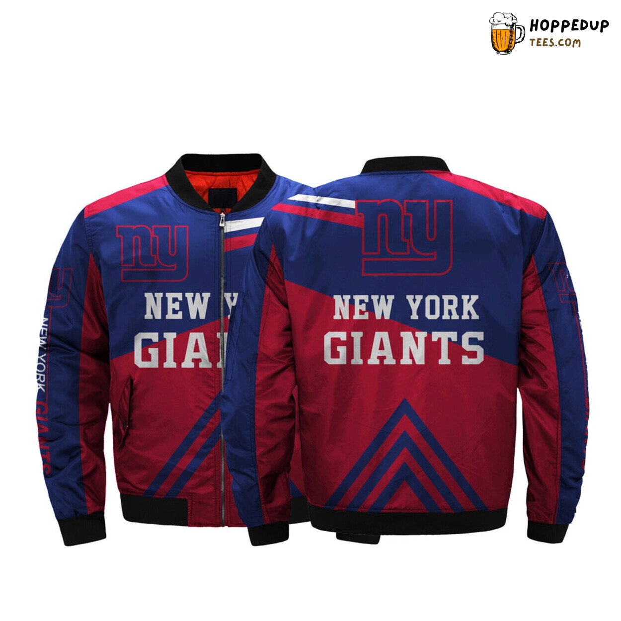 NFL New York Giants 3D Men’s Fullprint Bomber Jacket Football Sale