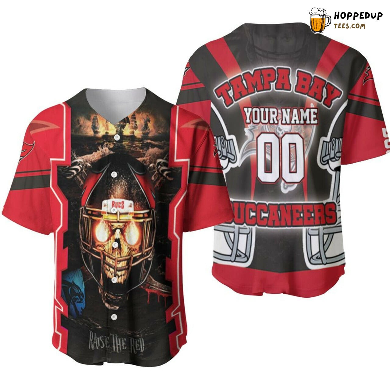 NFL Tampa Bay Buccaneers Custom Name Number Special Baseball Jersey Unisex Shirt