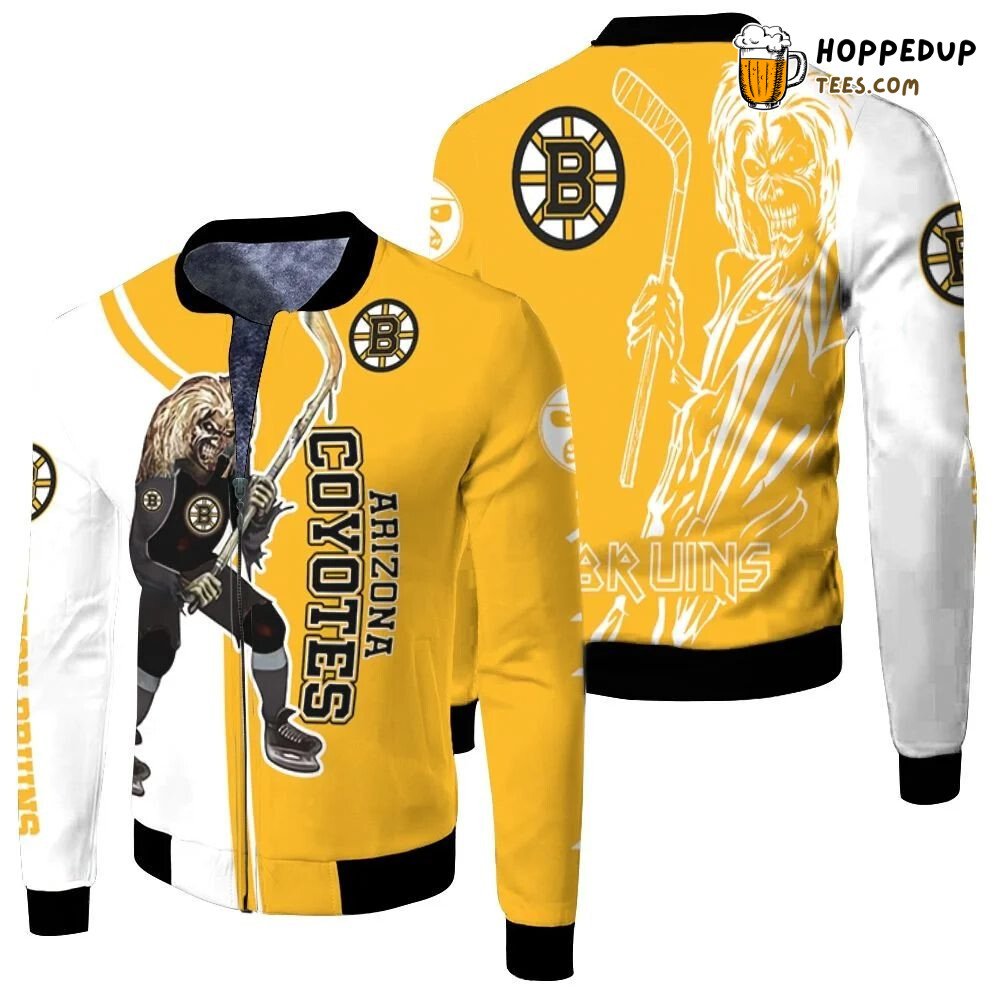 NHL Boston Bruins Exclusive Bomber Jacket Time-Honored Look