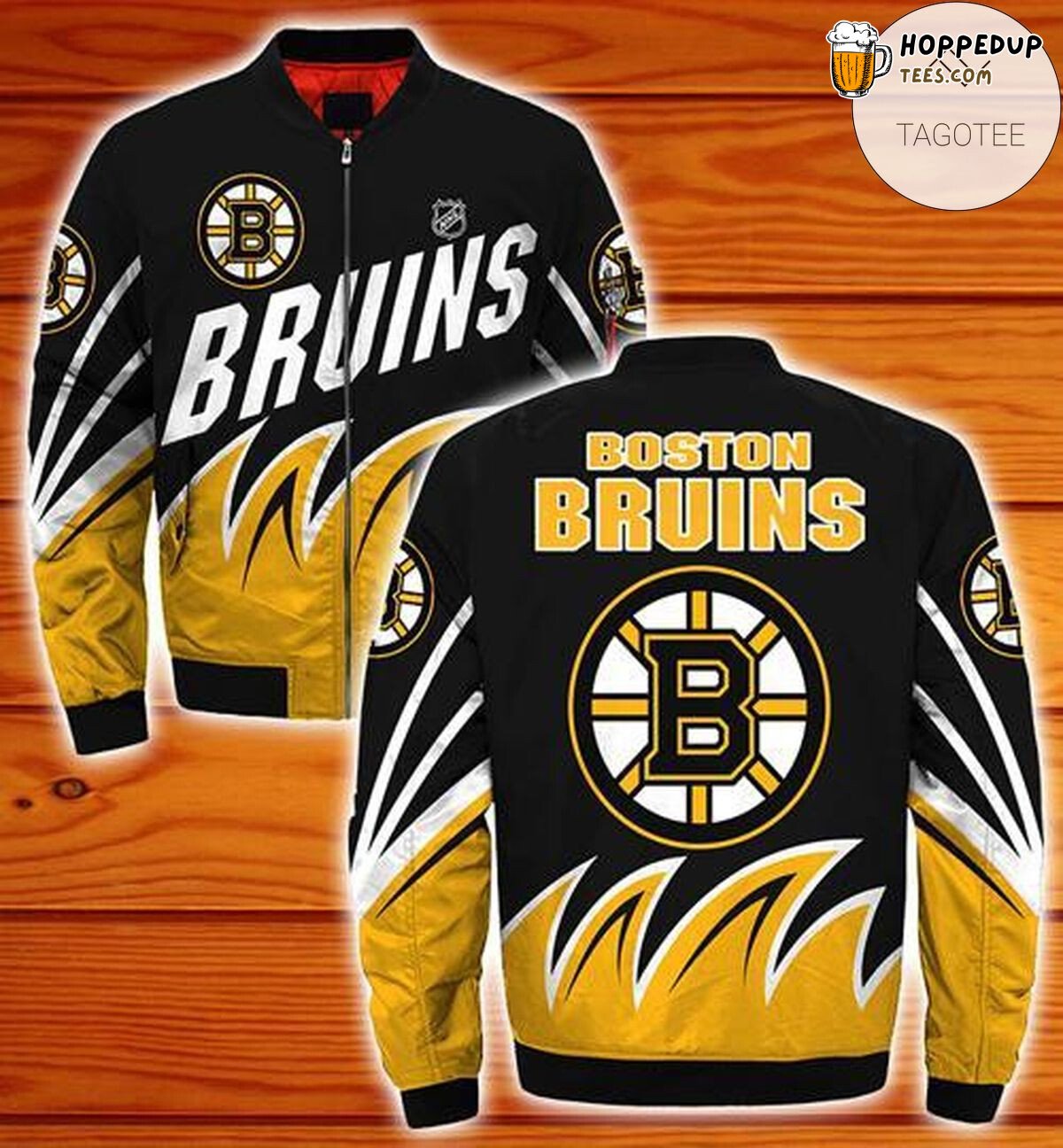NHL Boston Bruins Timeless Bomber Jacket in Traditional Colors