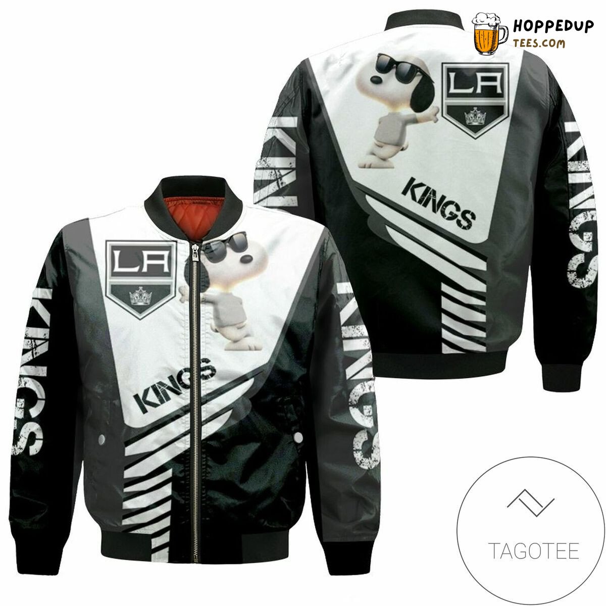 NHL Los Angeles Kings Snoopy For Fans Bomber Jacket