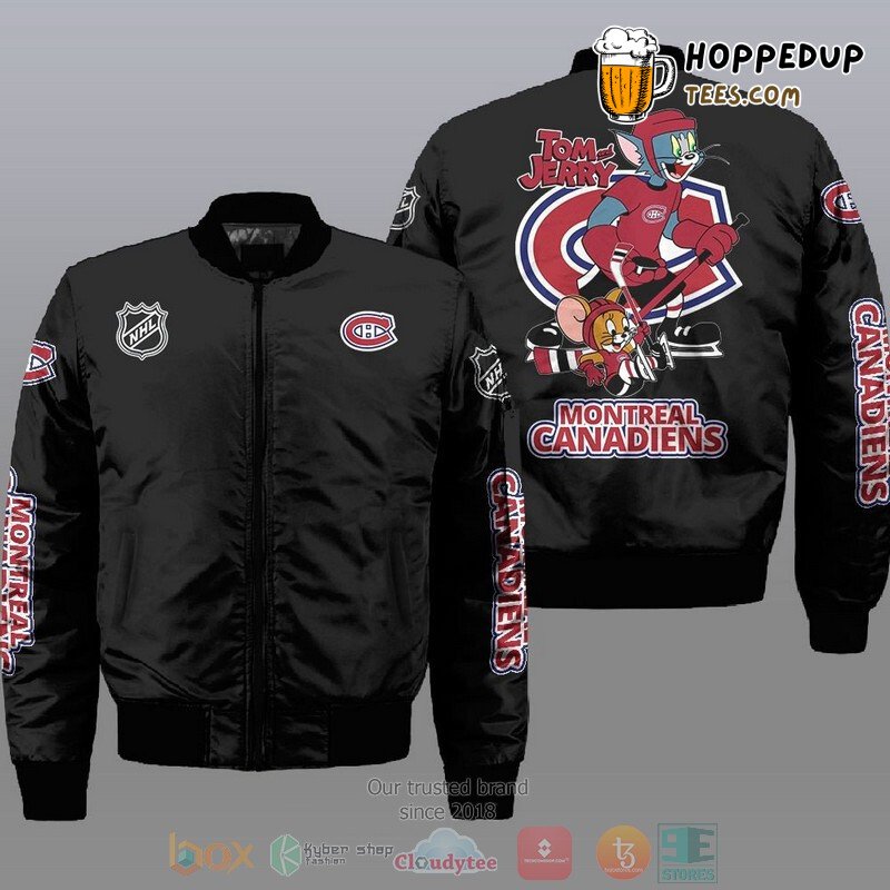 NHL Montreal Canadiens Tom And Jerry Bomber Jacket