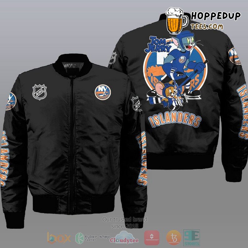 NHL New York Islanders Tom And Jerry Bomber Jacket