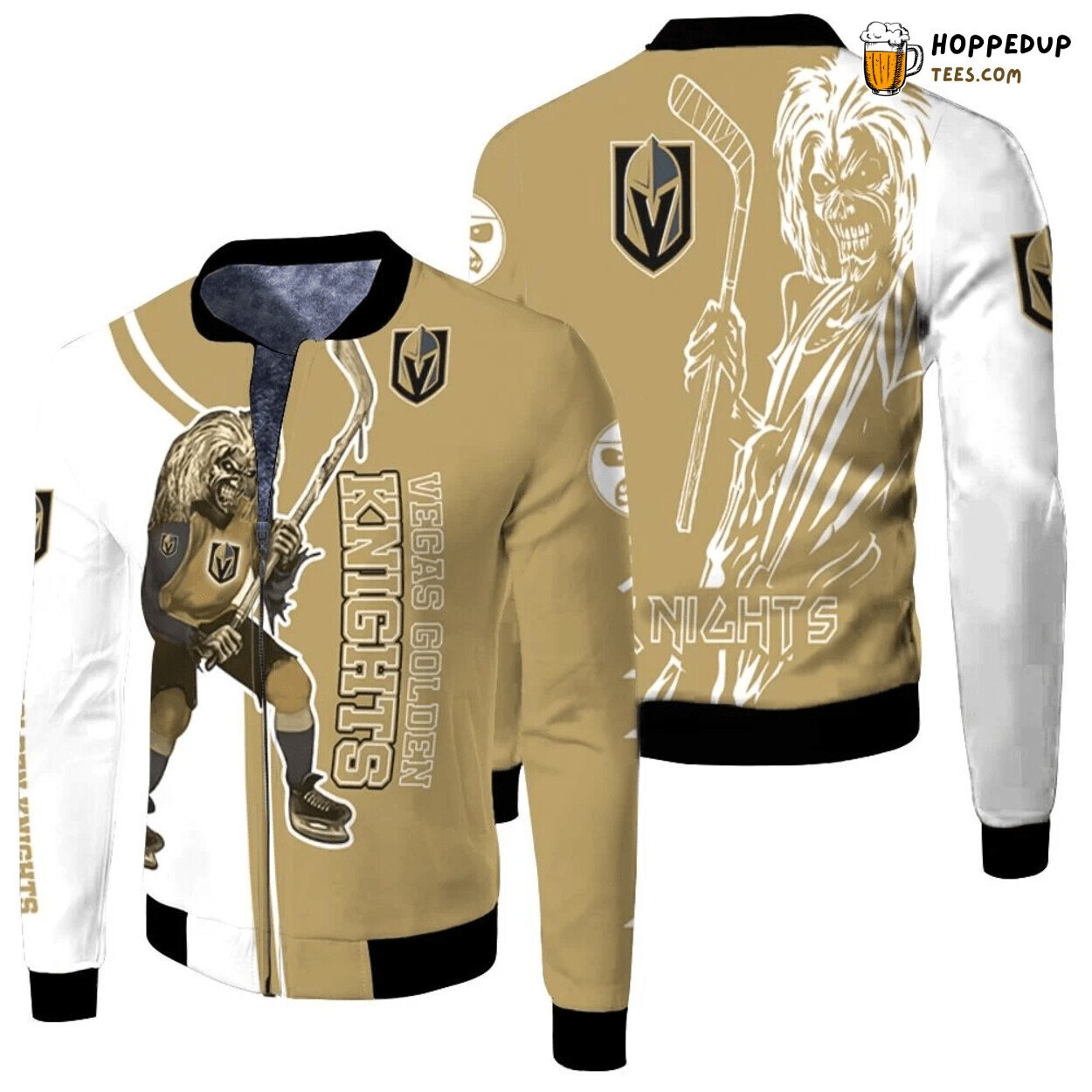 NHL Vegas Golden Knights Zombie For Fans Bomber Jacket