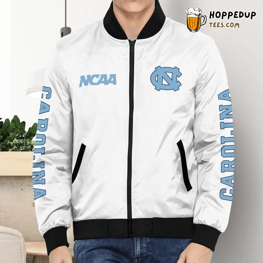 North Carolina Tar Heels NCAA Essential Blue Bomber Jacket