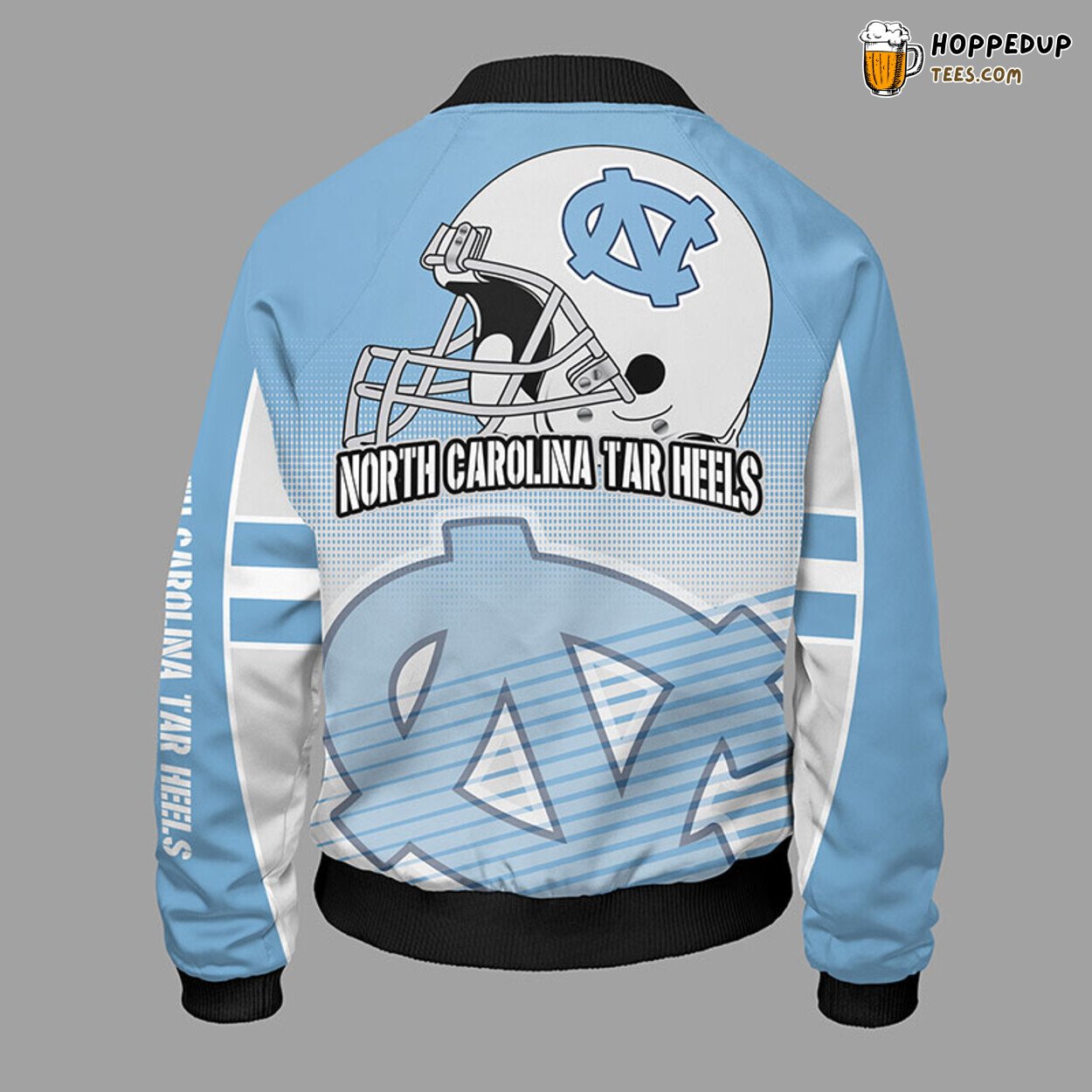 North Carolina Tar Heels Unique Blue NCAA Bomber Jacket Design
