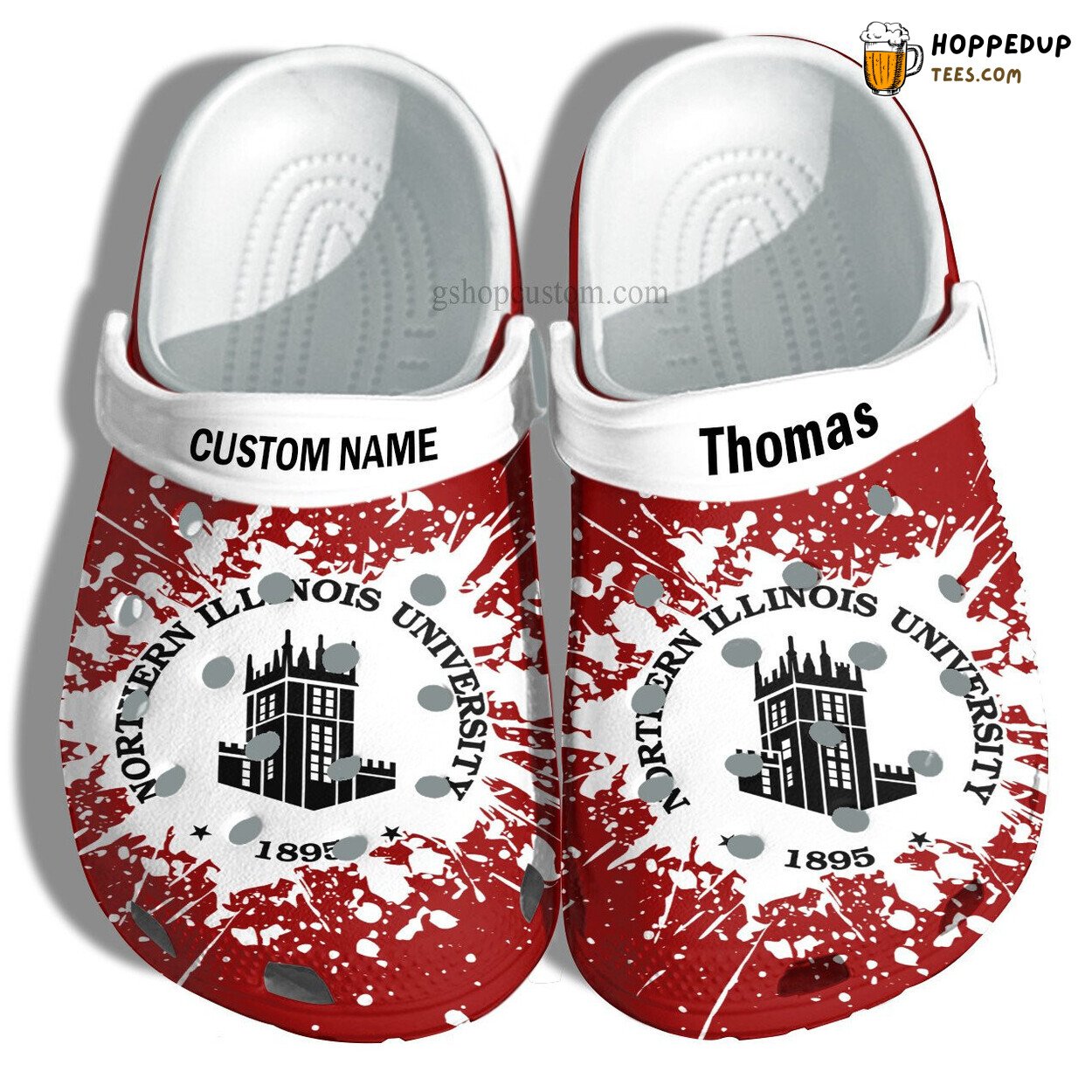 Northern Illinois University Grad Gift Custom Croc Shoes Unique