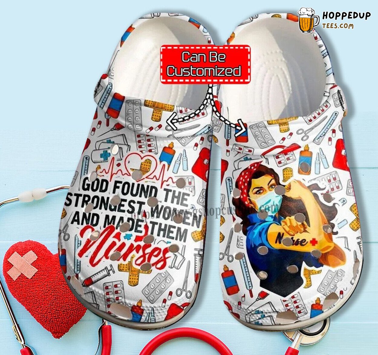 Nurse America Strong Women Gift Comfortable Mother Day Shoes