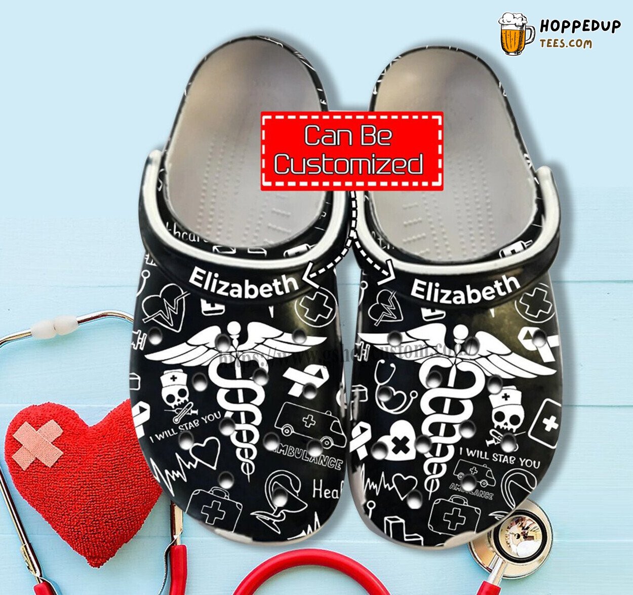 Nurse Classic Themed Comfortable Unique Design Clogs Shoes Style