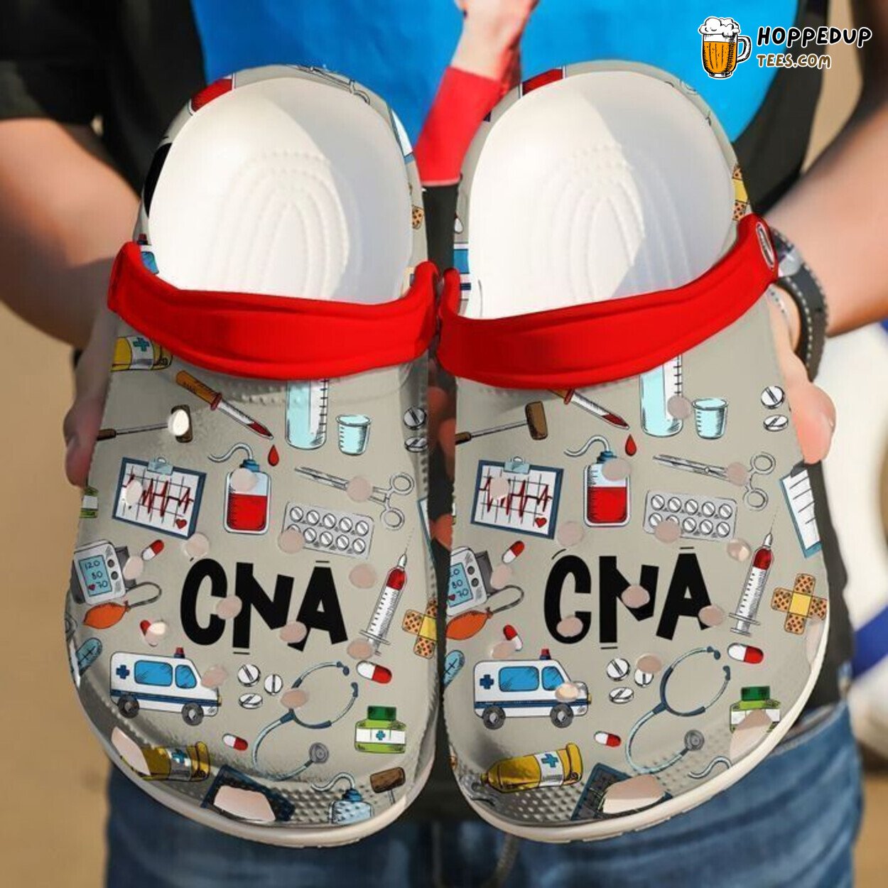 Nurse CNA Life Classic Comfortable Clogs Healthcare Professional Shoes