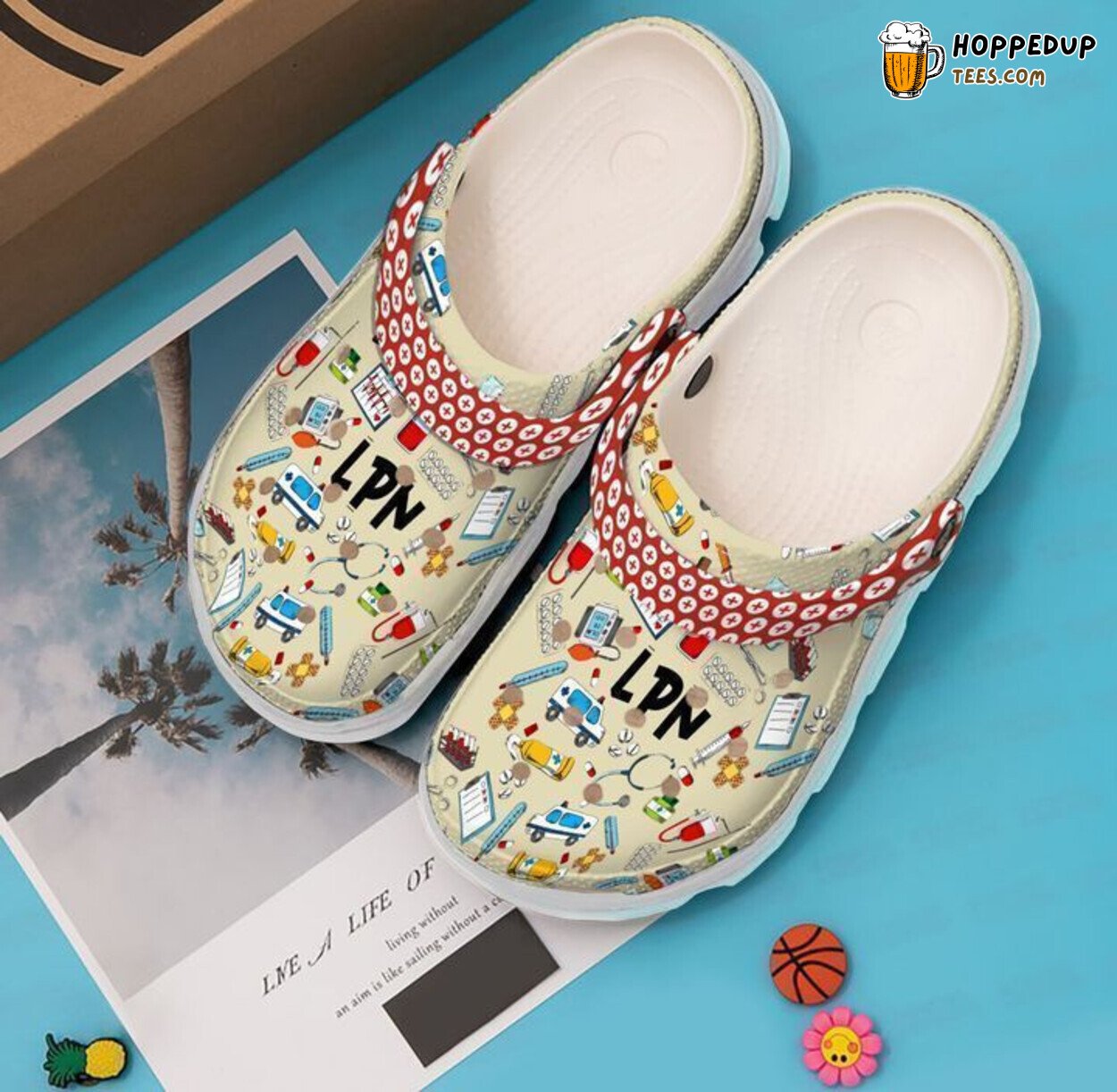 Nurse Licensed Practical Theme Classic Comfortable Clogs Professional Shoes