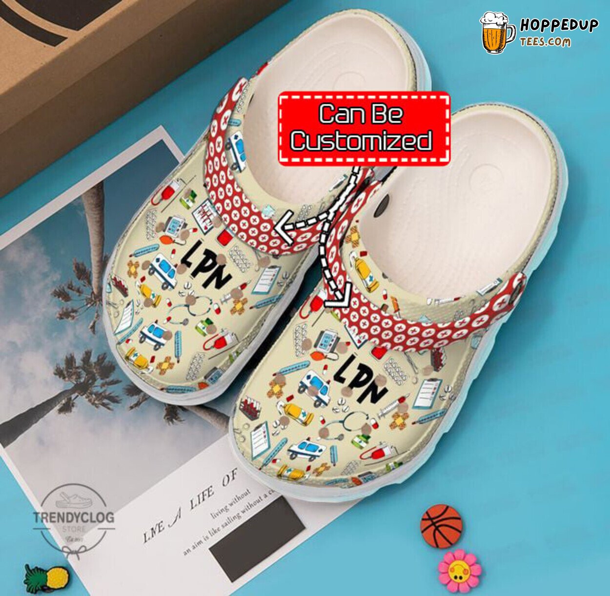 Nurse Licensed Practical Unique Design Comfortable Clog Shoes