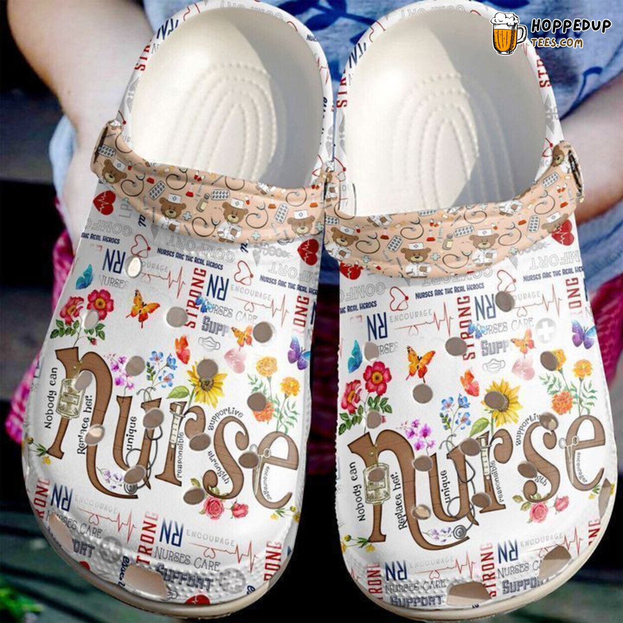 Nurse Nobody Can Replace Theme Classic Comfortable Clogs Shoes Unique Gift