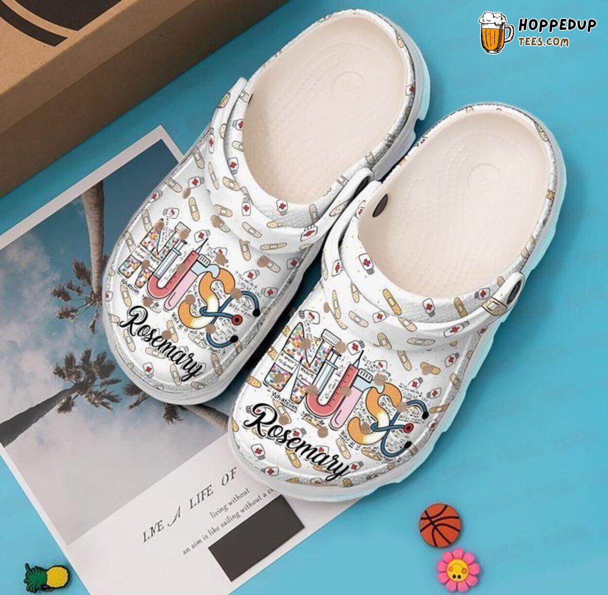 Nurse Personalized Love To Be V2 Classic Comfortable Clogs