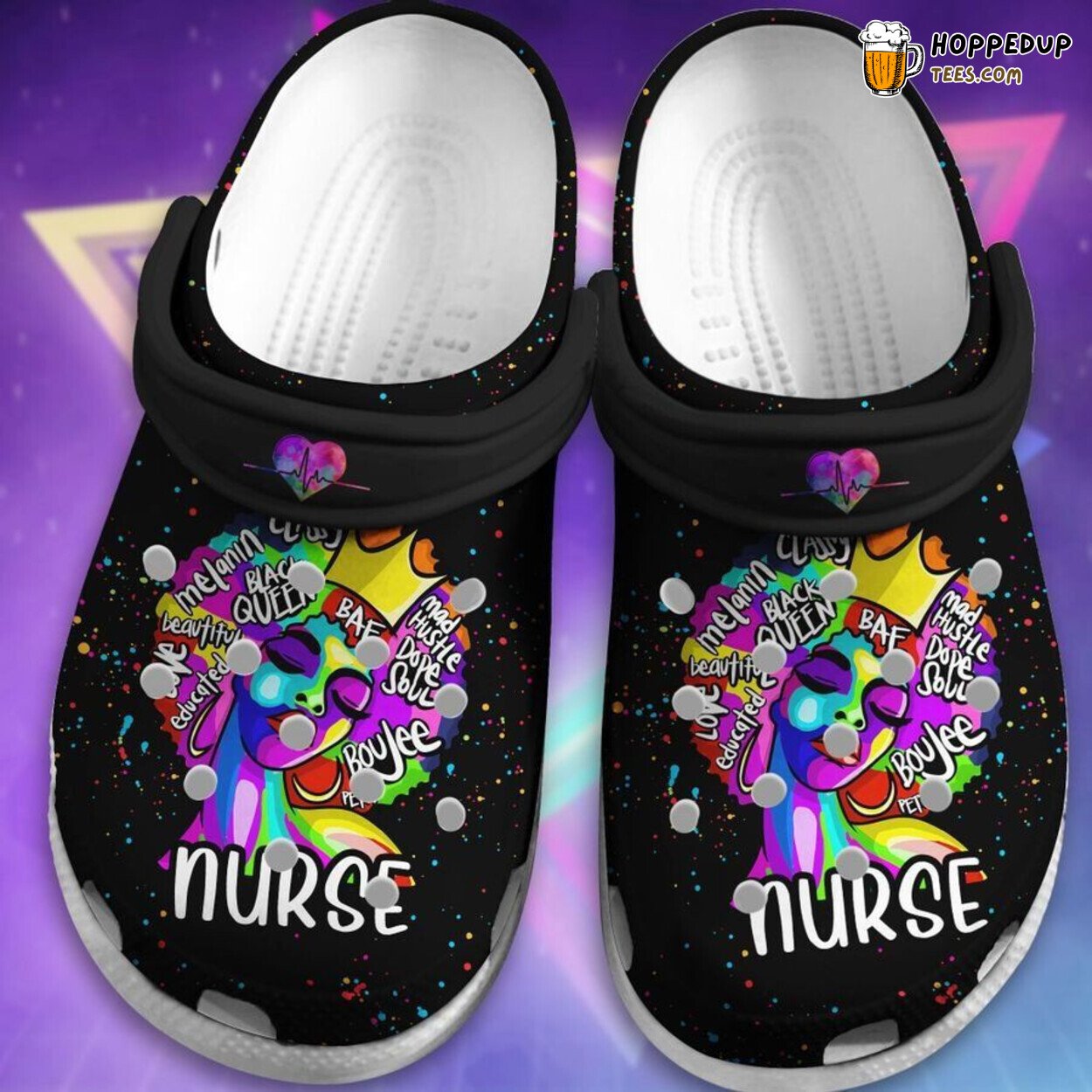 Nurse Shoes Beauty Education Theme Comfortable Practical Footwear Design