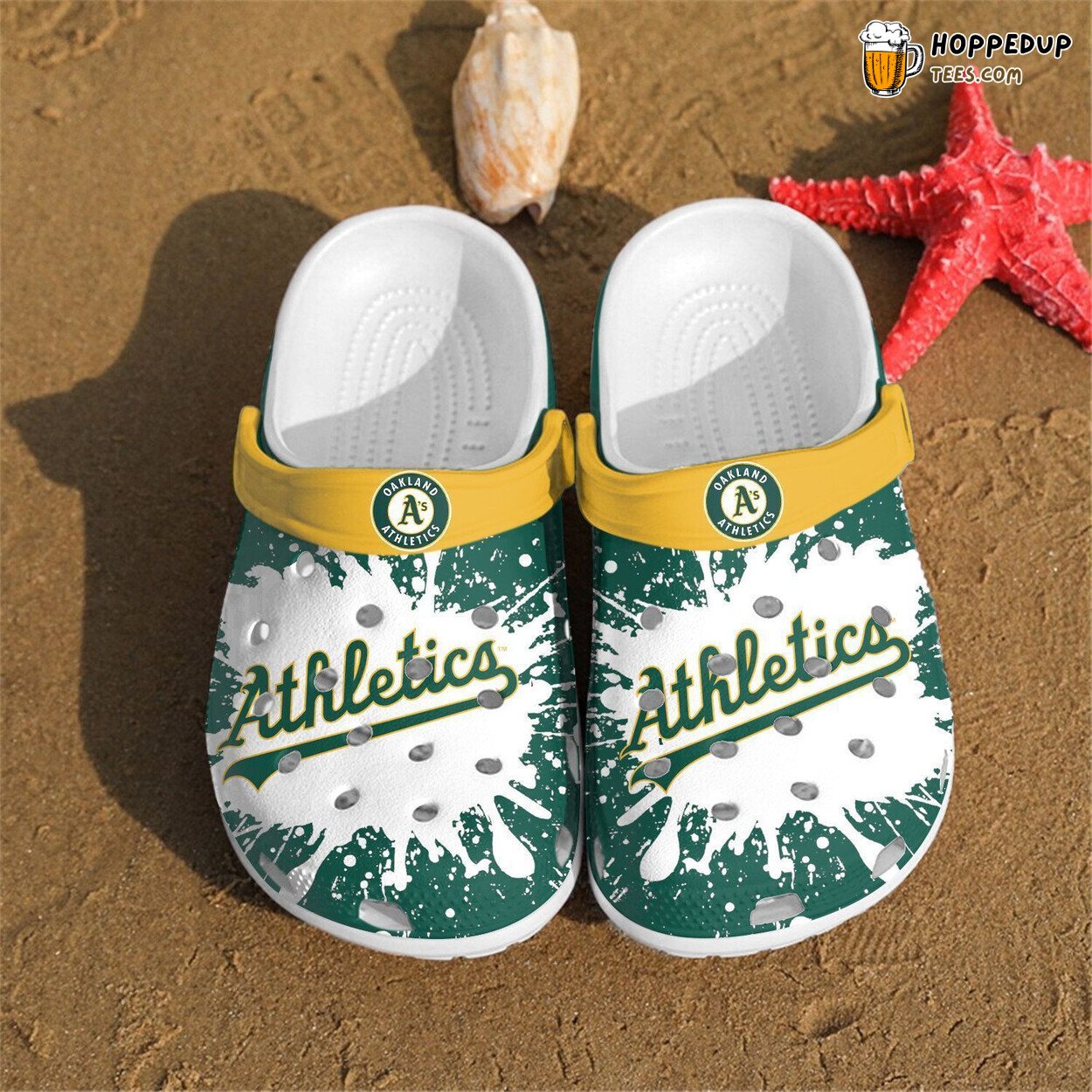 Oakland Fan Gift Rubber Comfortable Crocbland Clogs Unique Design
