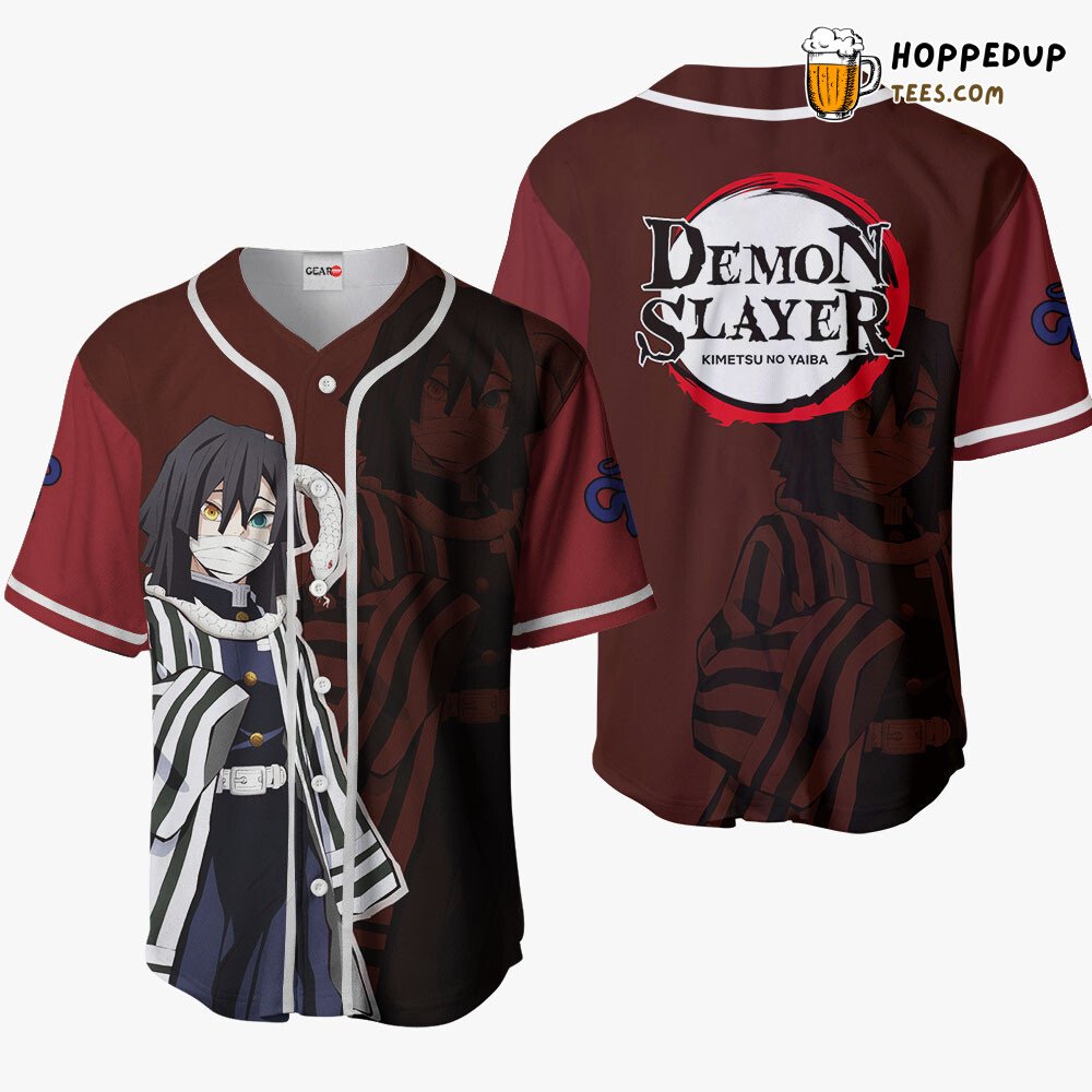 Obanai Iguro Unique Anime Collection Design Baseball Jersey Distinctive