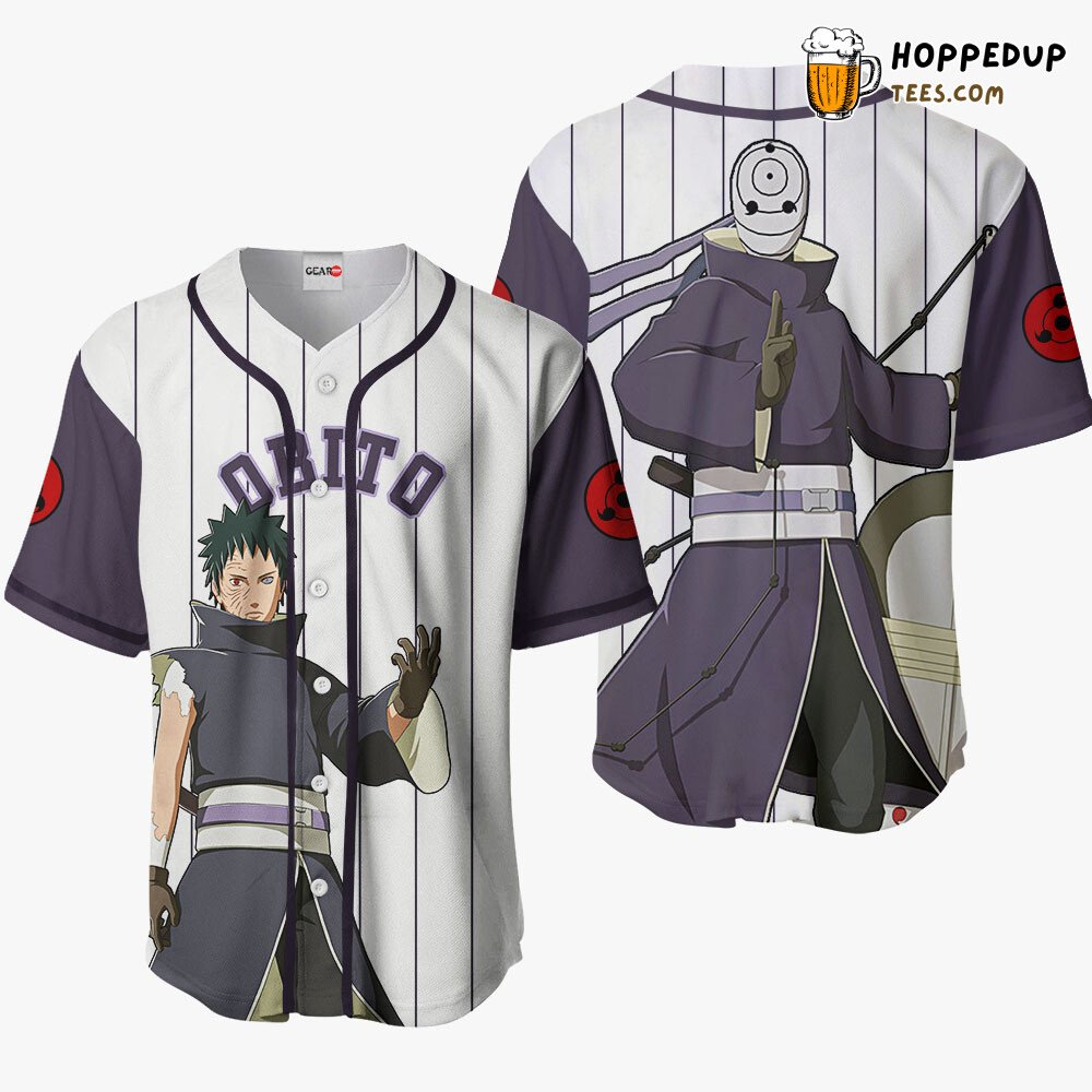 Obito Uchiha Distinctive Unique Anime Baseball Jersey Design Edition Style Obito Uchiha Distinctive Unique Anime Baseball Jersey Design Edition Style